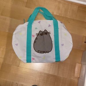 Pusheen cat duffle bag